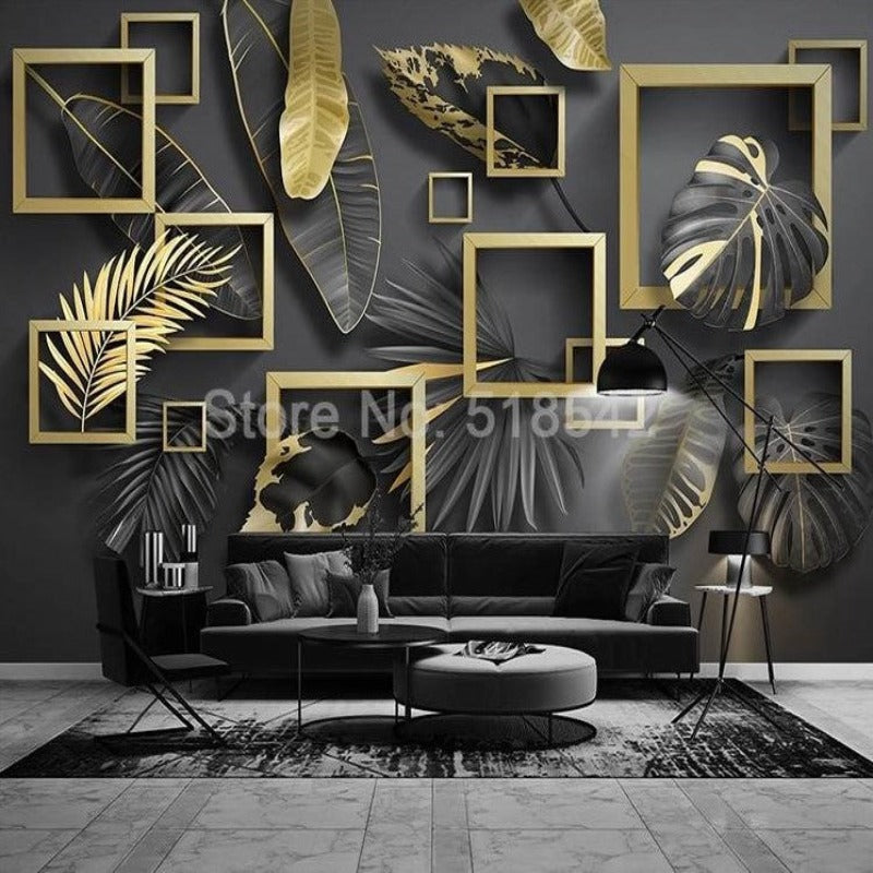 3D Wallpaper Mystic Feather Squares